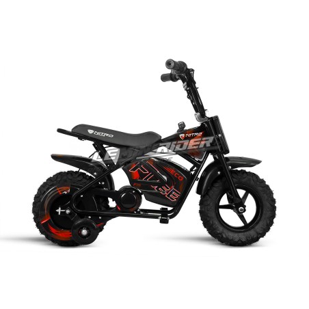 Minimoto électrique enfant 300w Flee 24V - rouge Pocket Bike & Pocket Quad