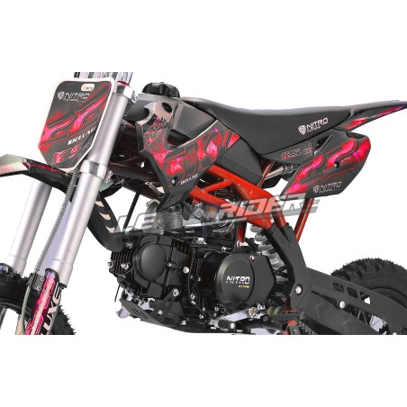 Dirt bike SRX 125cc 12/14 - rouge - LeMiniRider