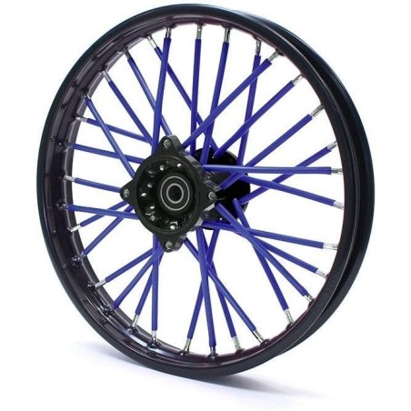 Pièces détachées Dirt bike, Pit bike Rayons Bleu - Spoke Skins Spoke Skins