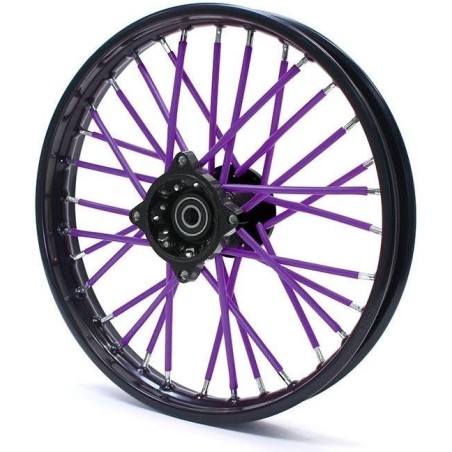 Pièces détachées Dirt bike, Pit bike Rayons Violet - Spoke Skins Spoke Skins
