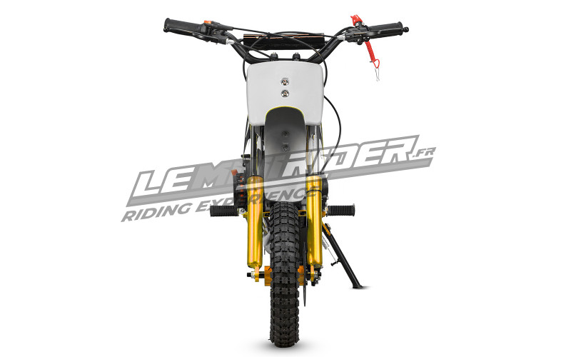 Pocket bike cross CRX 49cc - blanc / jaune