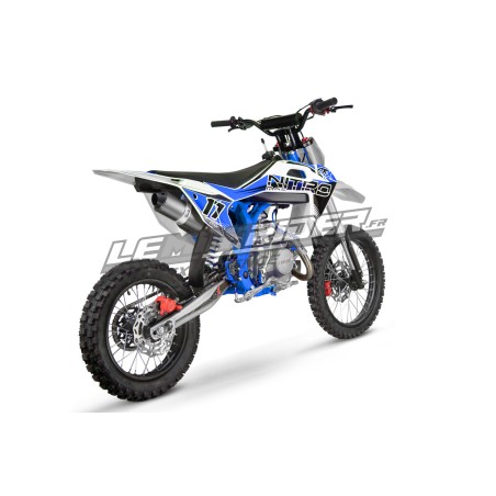 Dirt bike 125cc 14/17" bleu
