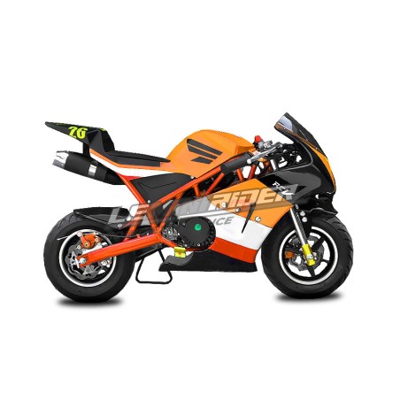 Pocket bike 49cc ZX-50R - orange Pocket Bike & Pocket Quad