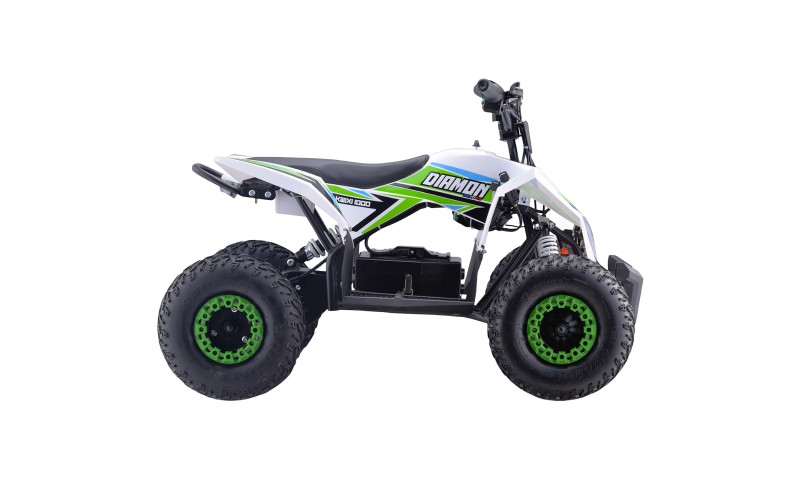 Quad électrique 1000W Kwixi enfant - bleu