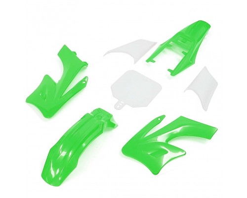 Pièces détachées Kit plastique AGB - Vert LMR PARTS