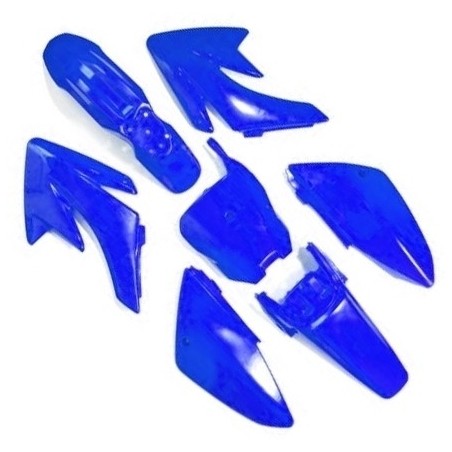 Pièces détachées Dirt bike, Pit bike Kit plastique CRF70 - Bleu LMR PARTS