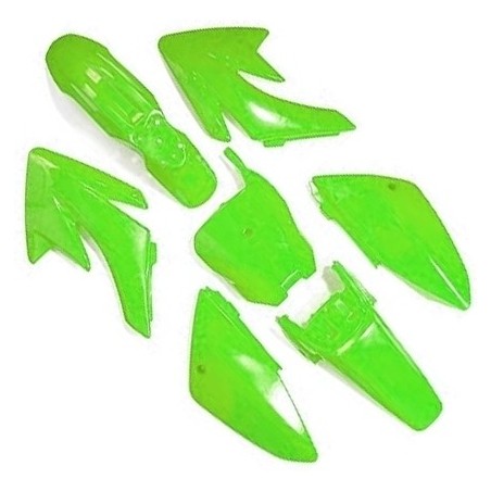 Pièces détachées Dirt bike, Pit bike Kit plastique CRF70 - Vert LMR PARTS