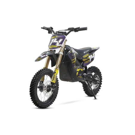 Dirt bike électrique enfant TX 1100w 10/12" - jaune - LeMiniRider
