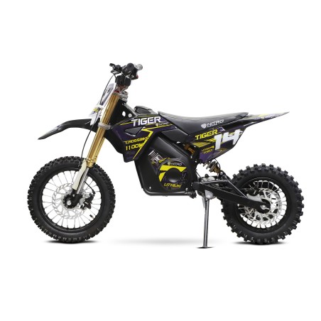 Dirt bike électrique enfant TX 1100w 10/12" - jaune - LeMiniRider