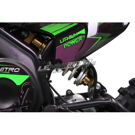 Dirt bike électrique enfant TX 1100w 10/12" - vert - LeMiniRider