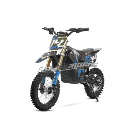 Dirt bike électrique enfant TX 1100w 10/12" - bleu