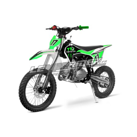 Dirt bike LMR 125cc édition Monster - vert
