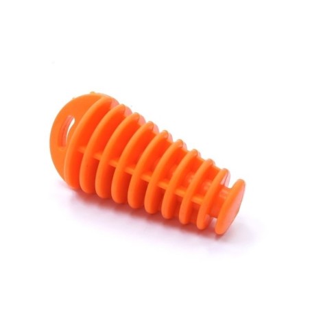 Pièces détachées Dirt bike, Pit bike Bouchon d'échappement orange pour lavage LMR PARTS