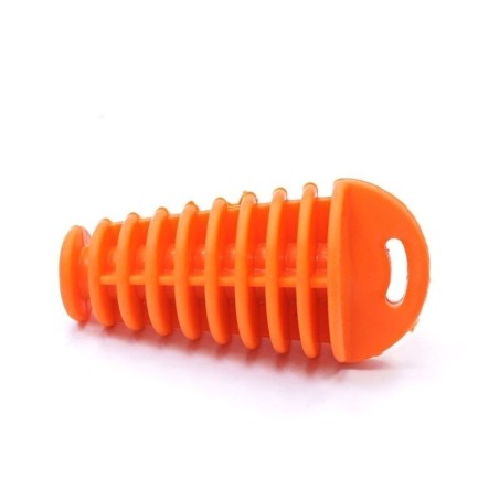 Pièces détachées Dirt bike, Pit bike Bouchon d'échappement orange pour lavage LMR PARTS