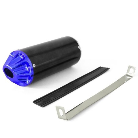 Pièces détachées Dirt bike, Pit bike Lignes complètes et cartouches CNC - Ã¸28mm - Noir/Bleu LMR PARTS