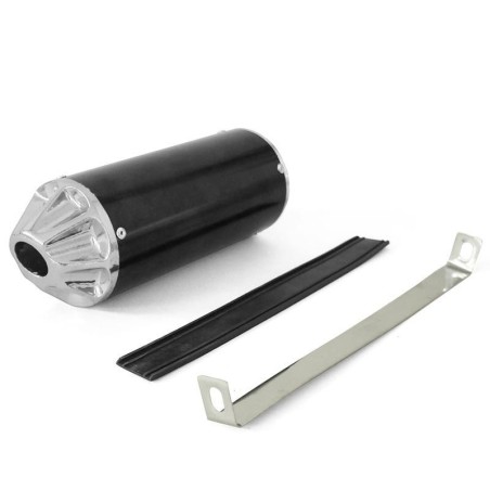 Pièces détachées Dirt bike, Pit bike Lignes complètes et cartouches CNC - Ã¸32mm - Noir/Chrome LMR PARTS