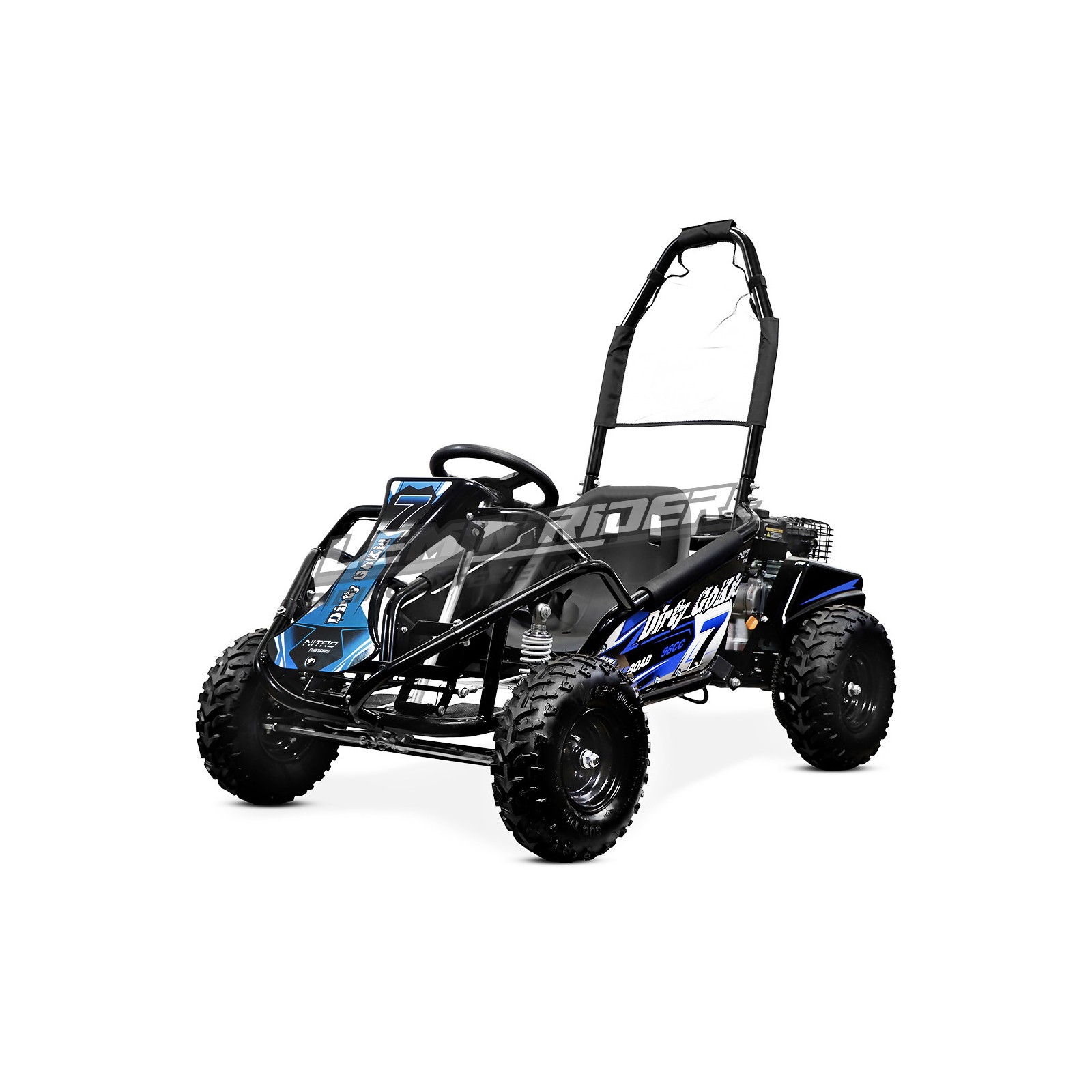 Kart Go-ride enfant 100cc - bleu