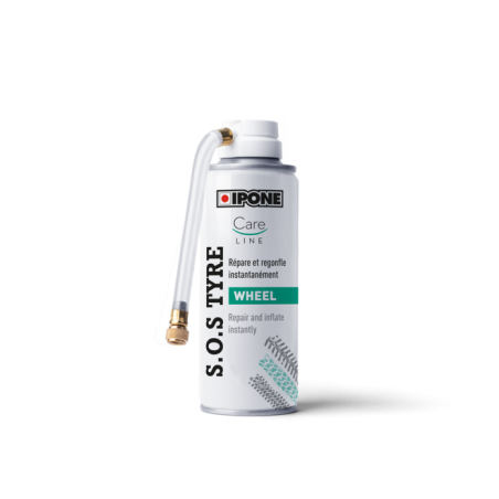 Bombe anti-crevaison ipone S.O.S tyre compatible tous types de pneus