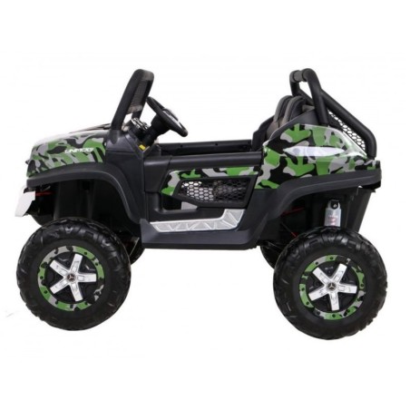Voiture électrique enfant Mercedes Unimog 12V Militaire, 2 places, 4 moteurs 35w, télécommande parentale 2.4 GHz Voitures éle...