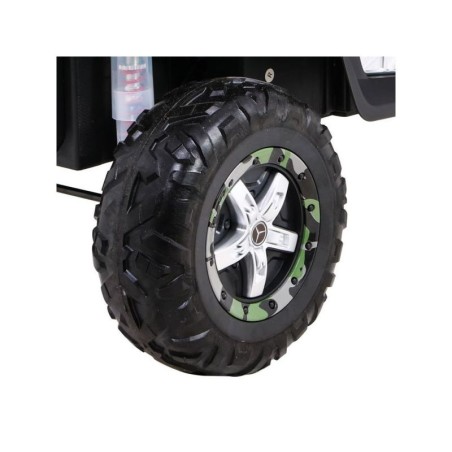 Voiture électrique enfant Mercedes Unimog 12V Militaire, 2 places, 4 moteurs 35w, télécommande parentale 2.4 GHz Voitures éle...