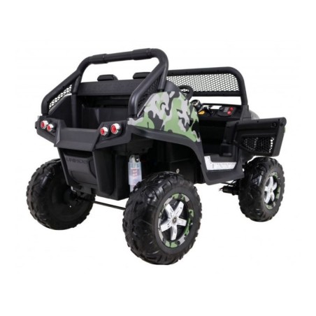 Voiture électrique enfant Mercedes Unimog 12V Militaire, 2 places, 4 moteurs 35w, télécommande parentale 2.4 GHz Voitures éle...