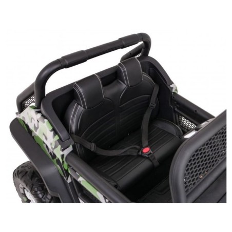 Voiture électrique enfant Mercedes Unimog 12V Militaire, 2 places, 4 moteurs 35w, télécommande parentale 2.4 GHz Voitures éle...