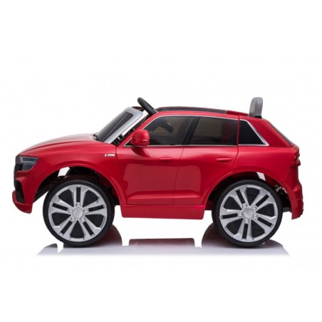 Voiture électrique enfant Audi Q8 12 volts, 2 moteurs 25w, télécommande parentale 2.4 Ghz - rouge Voitures électriques