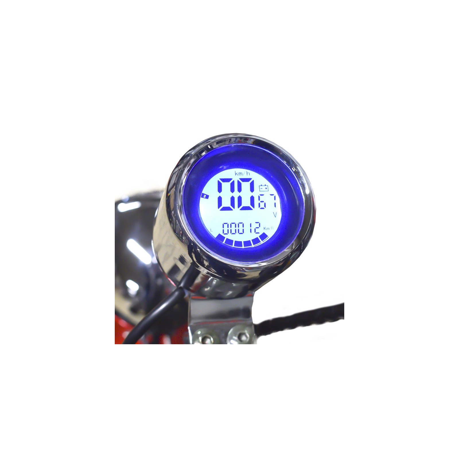 Scooter électrique homologué 2 places Citycoco 1500w - bleu foncé