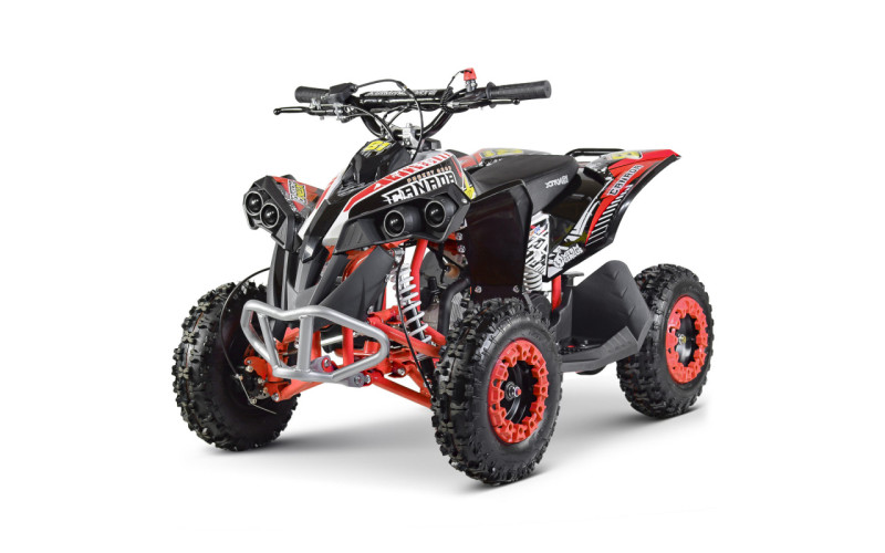 Pocket quad enfant 49cc LMR STORM 6" - rouge Pocket Bike & Pocket Quad