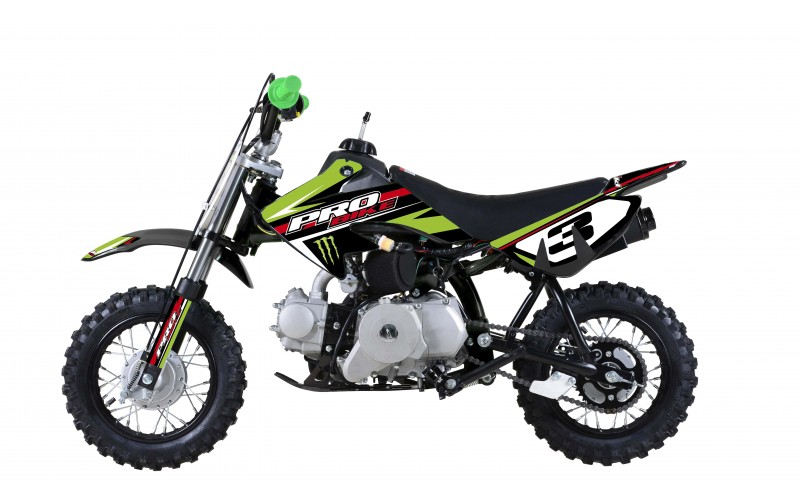 Dirt bike 50cc vert pour enfant