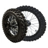 Pièces détachées Dirt bike, Pit bike Pack de roue complète 14"/17" LMR PARTS