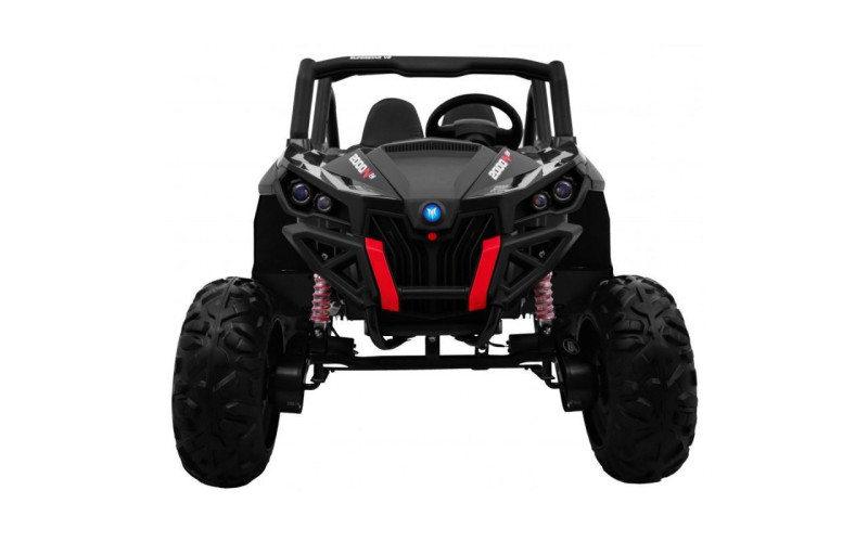 Buggy électrique enfant LMR UTV-MX bleu 24v, 2 places, 2 moteurs 200w, télécommande parentale 2.4 Ghz