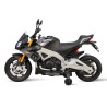 Moto électrique enfant Aprilia Tuono V4 noire 12 volts, 2 moteurs 20w Voitures électriques