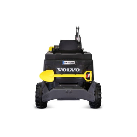 Pelleteuse électrique enfant Volvo Excavator, 2 moteurs 35w, 12V/10Ah, télécommande parentale 2.4Ghz Voitures électriques