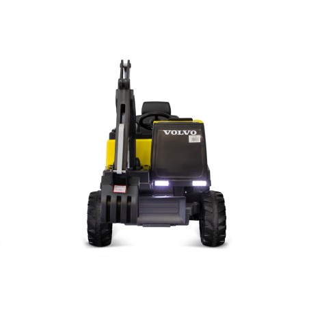 Pelleteuse électrique enfant Volvo Excavator, 2 moteurs 35w, 12V/10Ah, télécommande parentale 2.4Ghz Voitures électriques