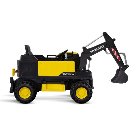 Pelleteuse électrique enfant Volvo Excavator, 2 moteurs 35w, 12V/10Ah, télécommande parentale 2.4Ghz Voitures électriques