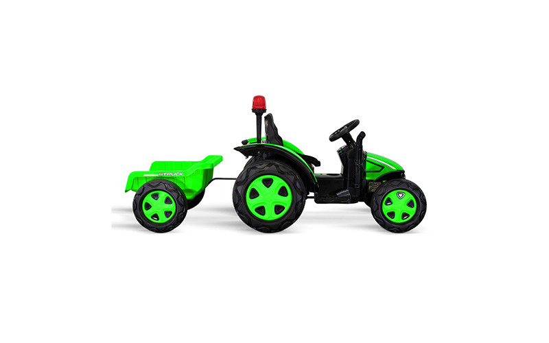  Tracteur électrique enfant, 2 moteurs 35w, 12V - 7Ah, télécommande parentale 4Ghz