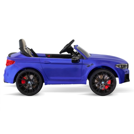Voiture électrique enfant BMW M5 bleu, 2 moteurs 35w, télécommande parentale 2.4 Ghz Voitures électriques