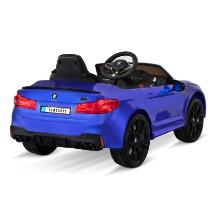 Voiture électrique enfant BMW M5 bleu, 2 moteurs 35w, télécommande parentale 2.4 Ghz Voitures électriques