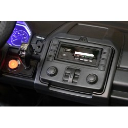 Voiture électrique enfant Ford Super Duty 22V noir, 4 moteurs 45W, télécommande parentale 2.4 Ghz Voitures électriques