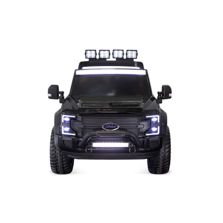 Voiture électrique enfant Ford Super Duty 22V noir, 4 moteurs 45W, télécommande parentale 2.4 Ghz Voitures électriques