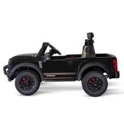 Voiture électrique enfant Ford Super Duty 22V noir, 4 moteurs 45W, télécommande parentale 2.4 Ghz Voitures électriques