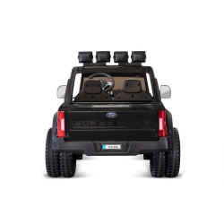 Voiture électrique enfant Ford Super Duty 22V noir, 4 moteurs 45W, télécommande parentale 2.4 Ghz Voitures électriques