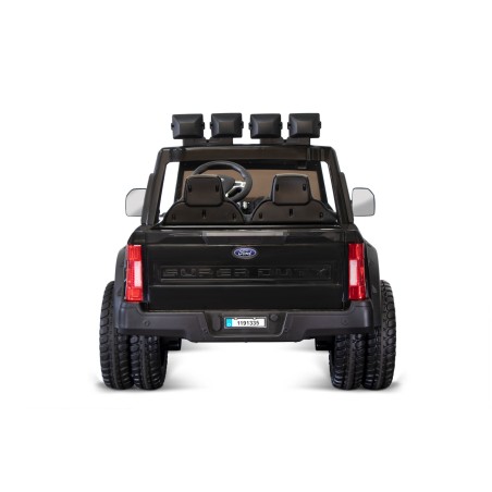 Voiture électrique enfant Ford Super Duty 22V noir, 4 moteurs 45W, télécommande parentale 2.4 Ghz Voitures électriques