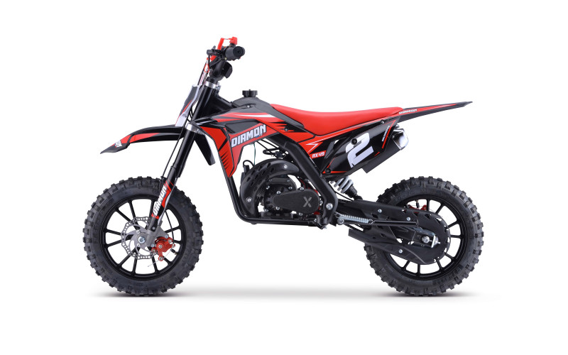 Pocket cross Rx 49cc enfant - Diamon Motors - rouge Pocket Cross / Pocket Quad thermique