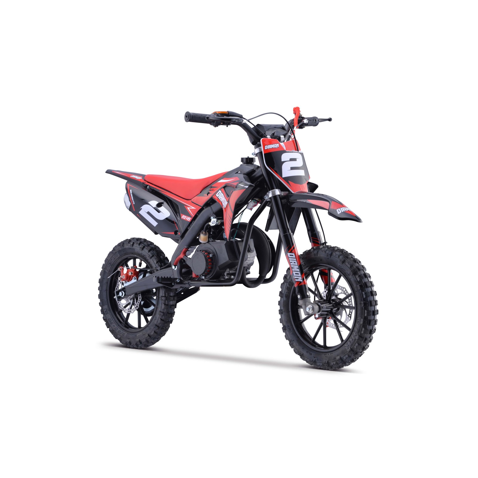 Pocket cross Rx 49cc enfant - Diamon Motors - rouge Pocket Cross / Pocket Quad thermique