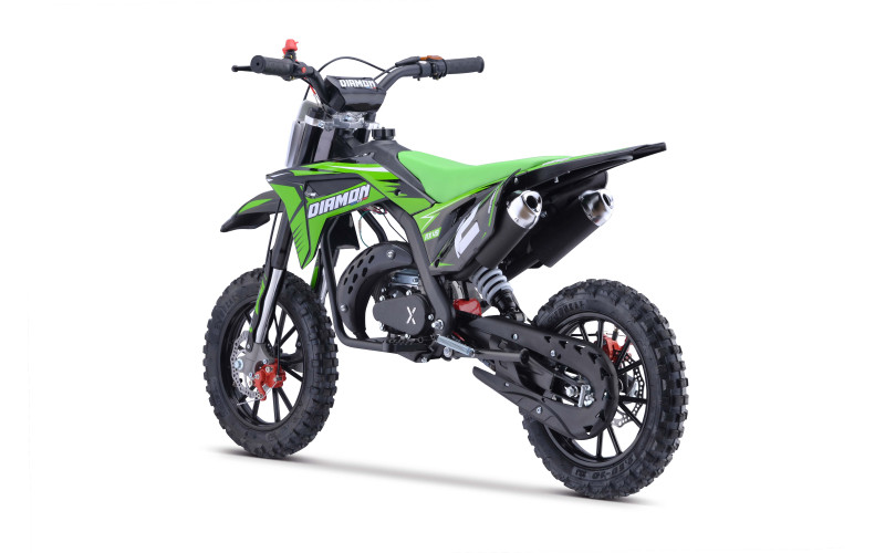 Pocket cross Rx 49cc enfant - Diamon Motors - vert Pocket Cross / Pocket Quad thermique