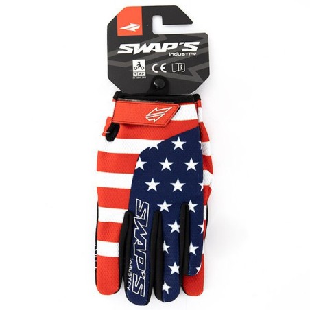 Gants motocross adultes swap's mx cross us tactile