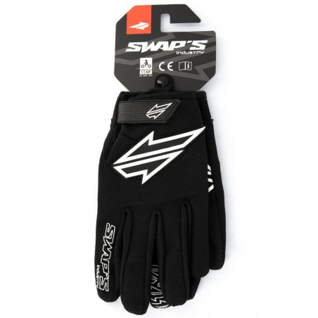 Gants motocross adultes swap's mx cross us noir
