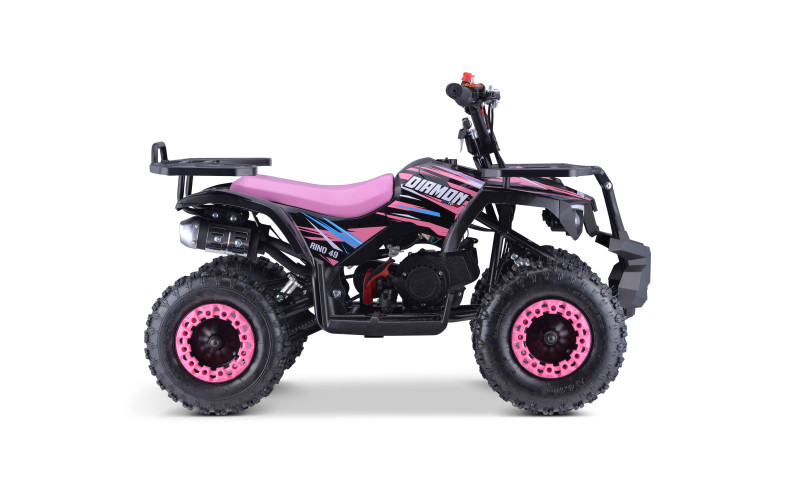 Pocket quad enfant Diamon Motors Rino 49cc 6" - rose